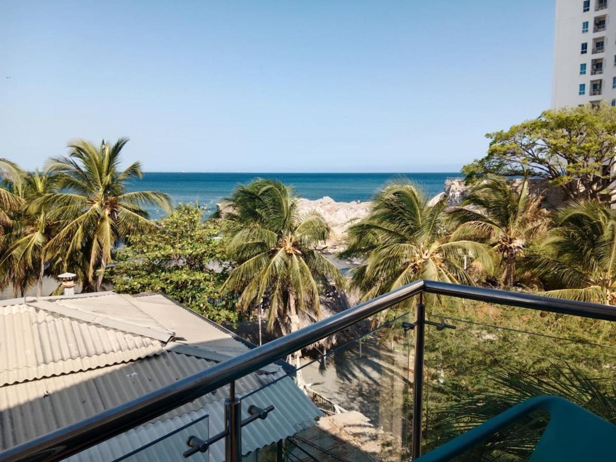 The Cantamar Beach Hostel 산타마르타 외부 사진