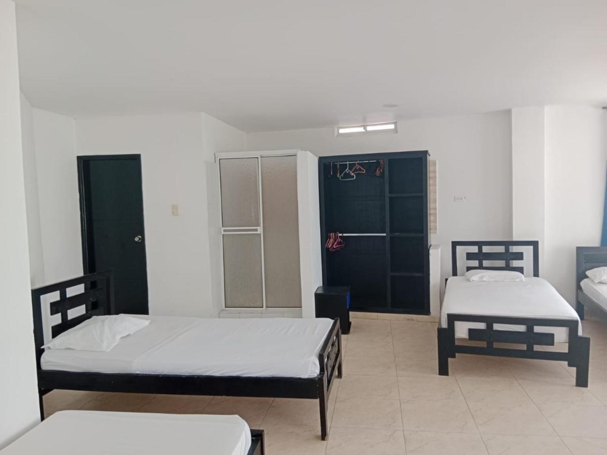 The Cantamar Beach Hostel 산타마르타 외부 사진