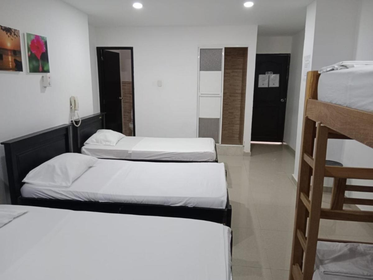 The Cantamar Beach Hostel 산타마르타 외부 사진