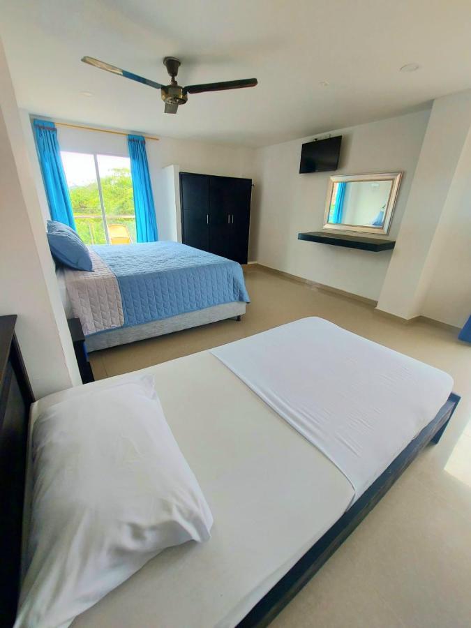 The Cantamar Beach Hostel 산타마르타 외부 사진