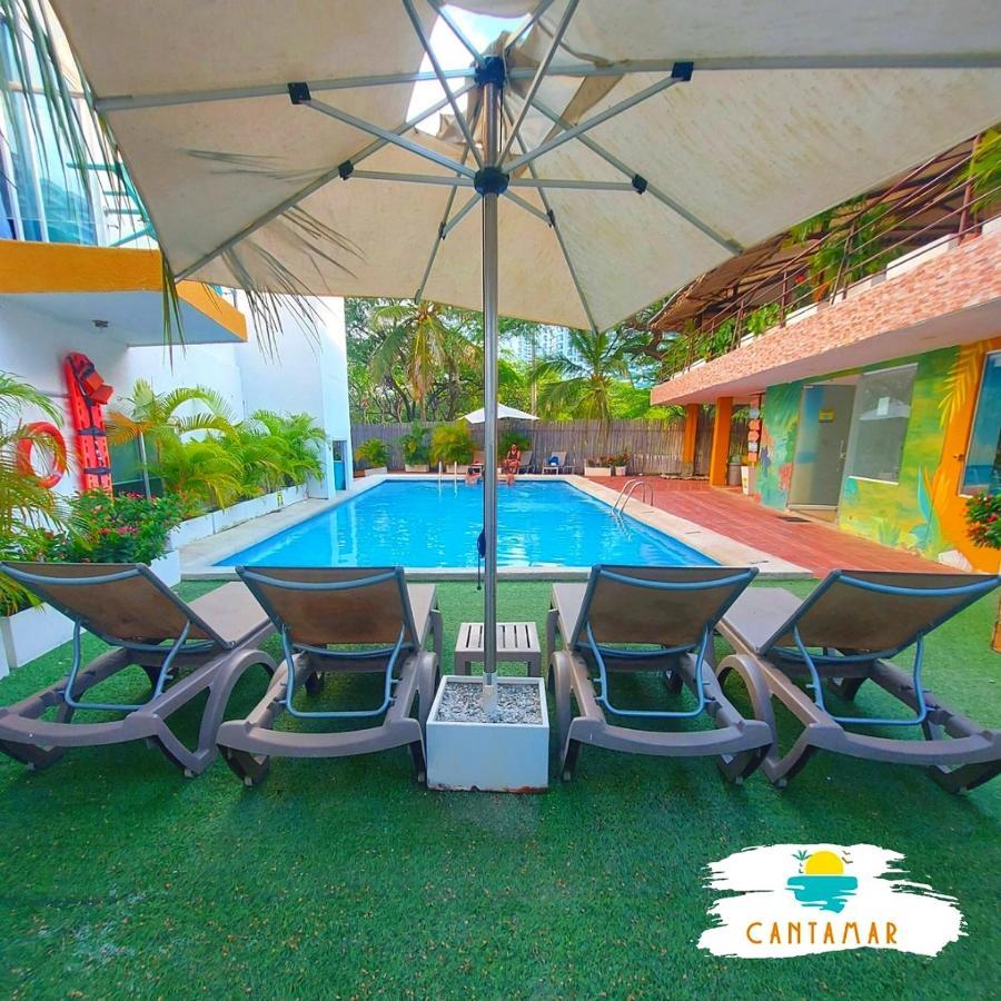 The Cantamar Beach Hostel 산타마르타 외부 사진