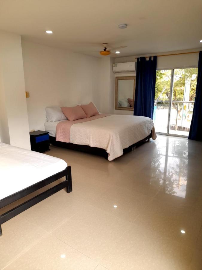 The Cantamar Beach Hostel 산타마르타 외부 사진