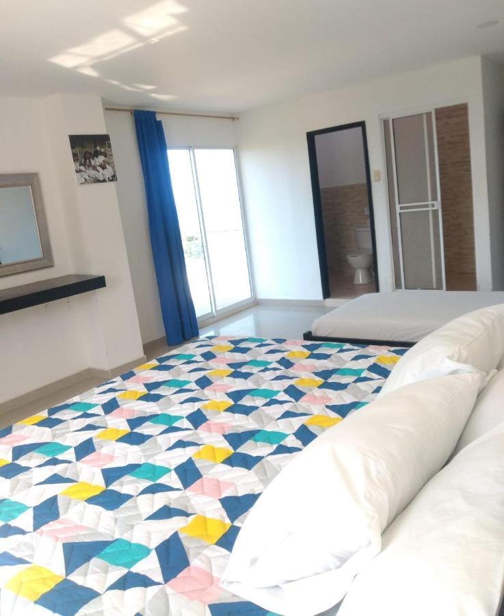 The Cantamar Beach Hostel 산타마르타 외부 사진
