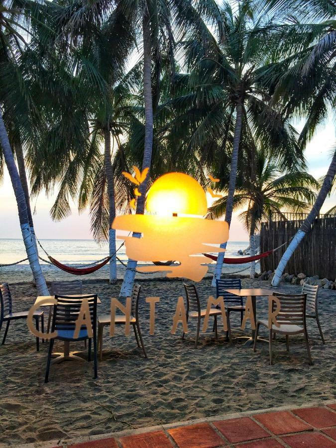 The Cantamar Beach Hostel 산타마르타 외부 사진