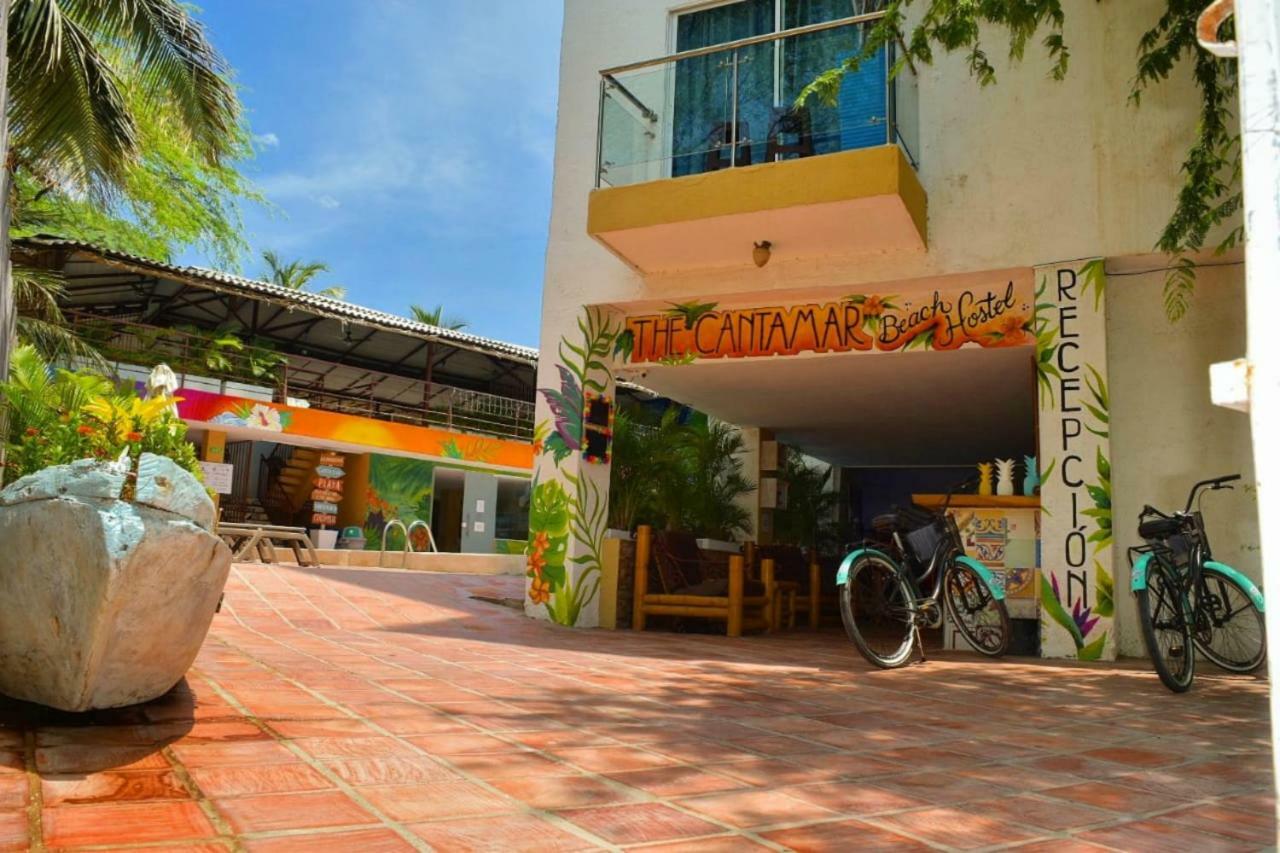The Cantamar Beach Hostel 산타마르타 외부 사진
