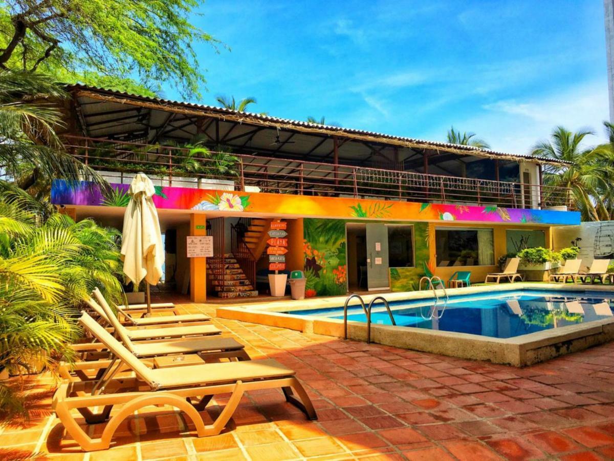 The Cantamar Beach Hostel 산타마르타 외부 사진
